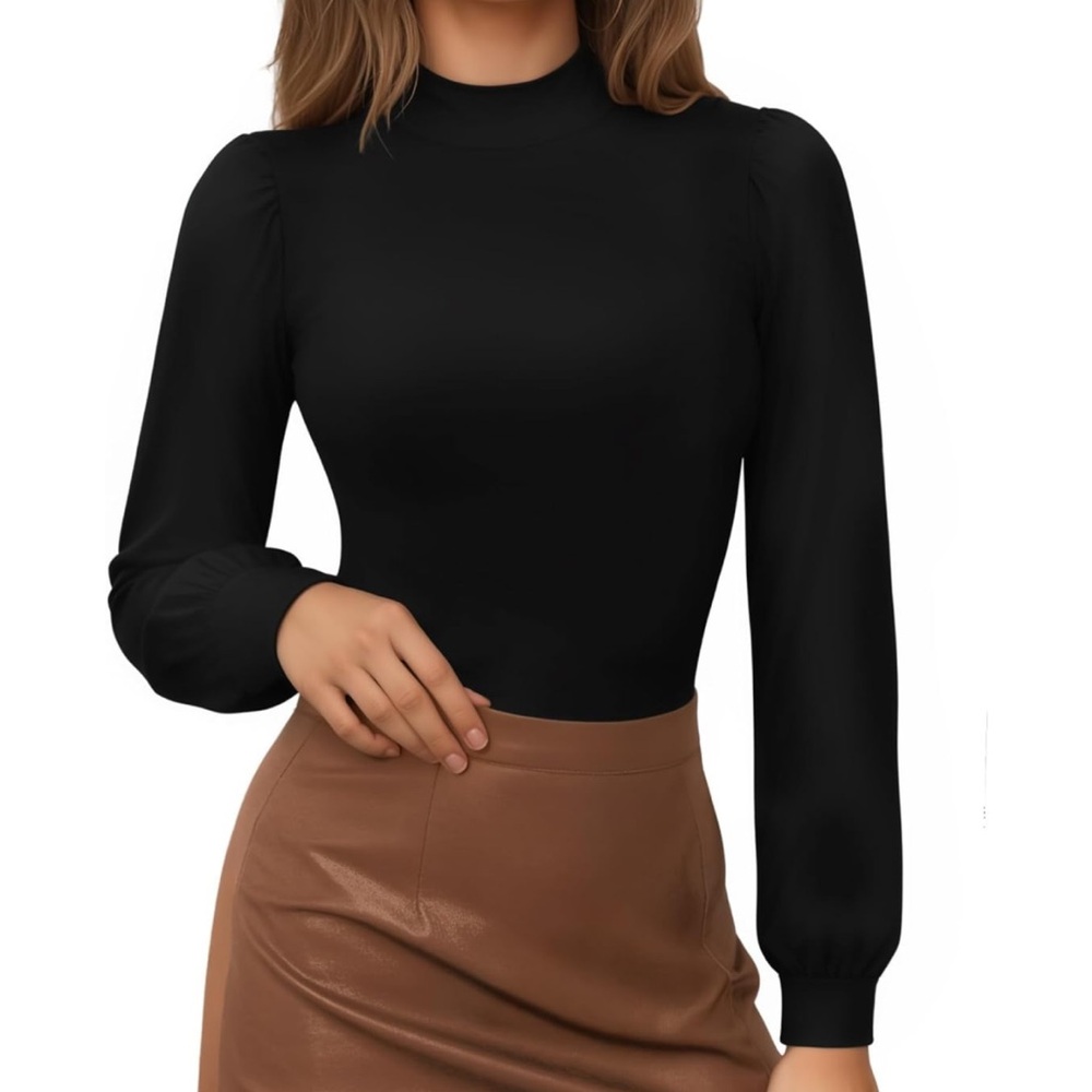 Chic Black Women's Blouse